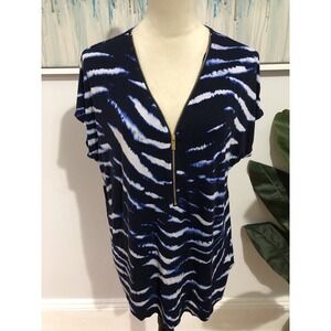 Ellen Tracy Women's Top Size L –‎ Elegant Casual Blouse